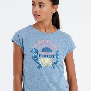 Protest T-shirt “ PRTGINGER JR In Heaven Blue 11