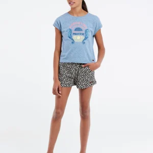 Protest T-shirt “ PRTGINGER JR In Heaven Blue 13