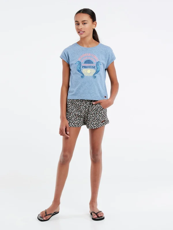Protest T-shirt “ PRTGINGER JR In Heaven Blue 4