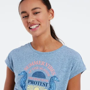 Protest T-shirt “ PRTGINGER JR In Heaven Blue 19