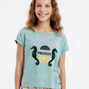 Protest T-shirt “ PRTGINGER JR In Laurelgreen 11