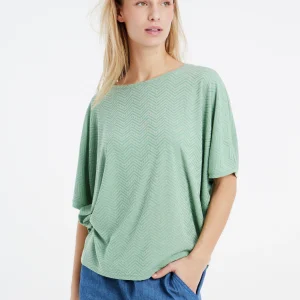 Protest T-shirt “ PRTJABA In Green Baygreen 11