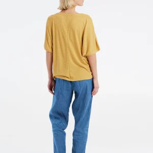 Protest T-shirt “ PRTJABA In Tumericyellow 21