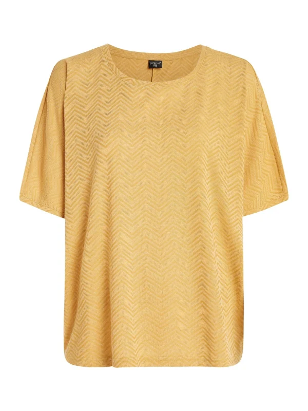 Protest T-shirt “ PRTJABA In Tumericyellow 1