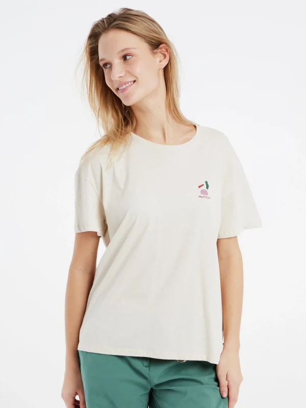 Protest T-shirt “ PRTKOI In Kitoffwhite 3