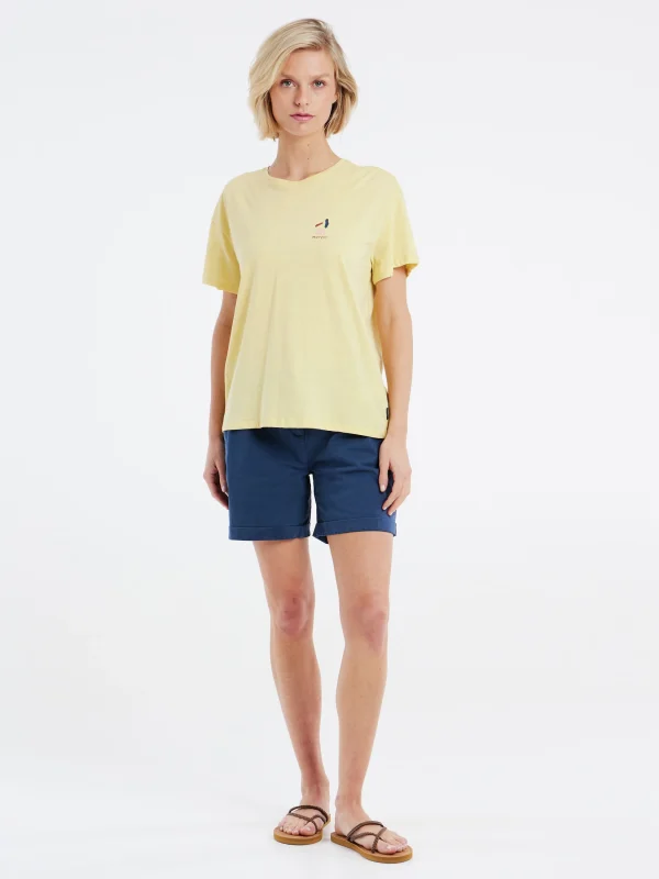 Protest T-shirt “ PRTKOI In MacaroonYellow 4