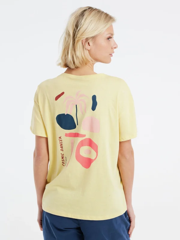 Protest T-shirt “ PRTKOI In MacaroonYellow 5