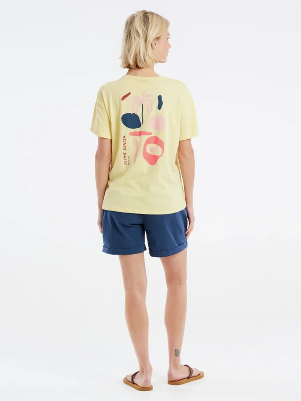Protest T-shirt “ PRTKOI In MacaroonYellow 8