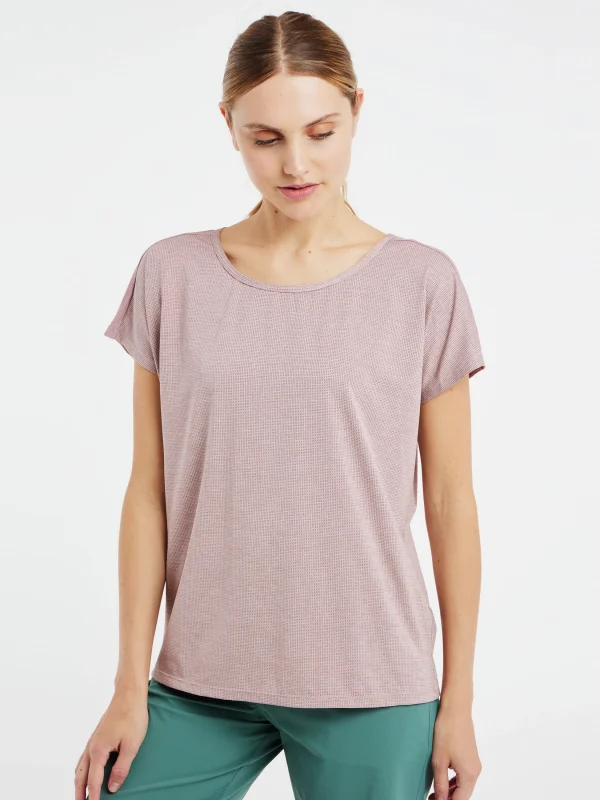 Protest T-shirt “ PRTLOQUAT In Mauve 3