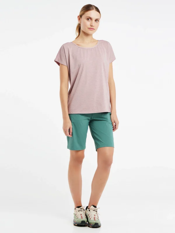 Protest T-shirt “ PRTLOQUAT In Mauve 4