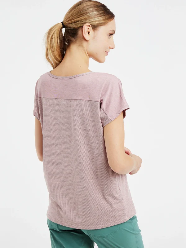 Protest T-shirt “ PRTLOQUAT In Mauve 5