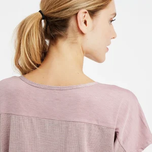 Protest T-shirt “ PRTLOQUAT In Mauve 19