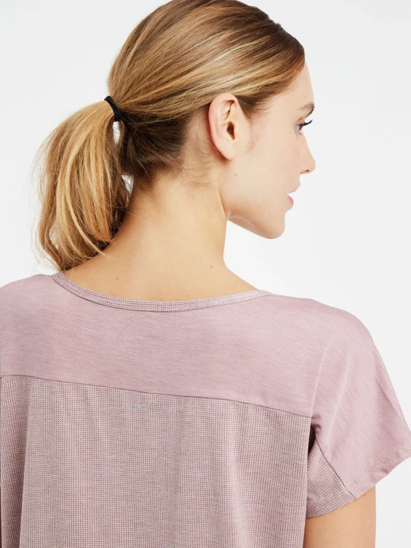 Protest T-shirt “ PRTLOQUAT In Mauve 7
