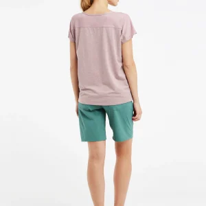 Protest T-shirt “ PRTLOQUAT In Mauve 21
