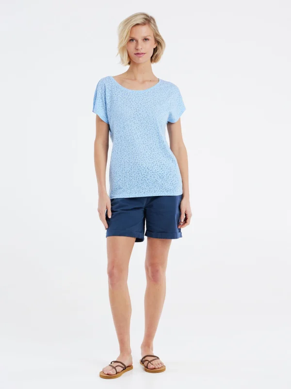Protest T-shirt “ PRTMEGAN In Havasublue 4