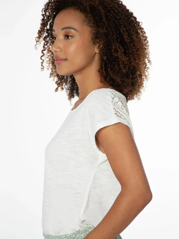 Protest T-shirt “ PRTNICE In Canvasoffwhite 7