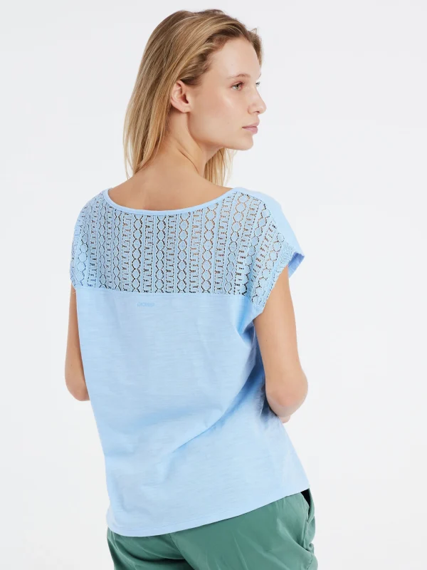 Protest T-shirt “ PRTNICE In Chambray Blue 5