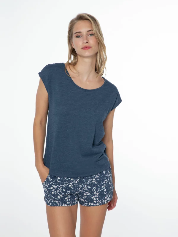 Protest T-shirt “ PRTNICE In Deep Seablue 3