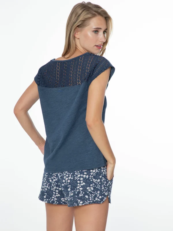 Protest T-shirt “ PRTNICE In Deep Seablue 5