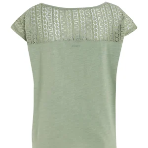 Protest T-shirt “ PRTNICE In Green Baygreen 17