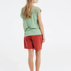 Protest T-shirt “ PRTNICE In Green Baygreen 21