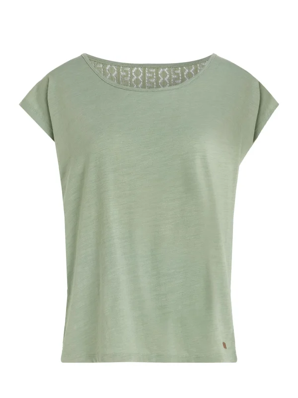 Protest T-shirt “ PRTNICE In Green Baygreen 1