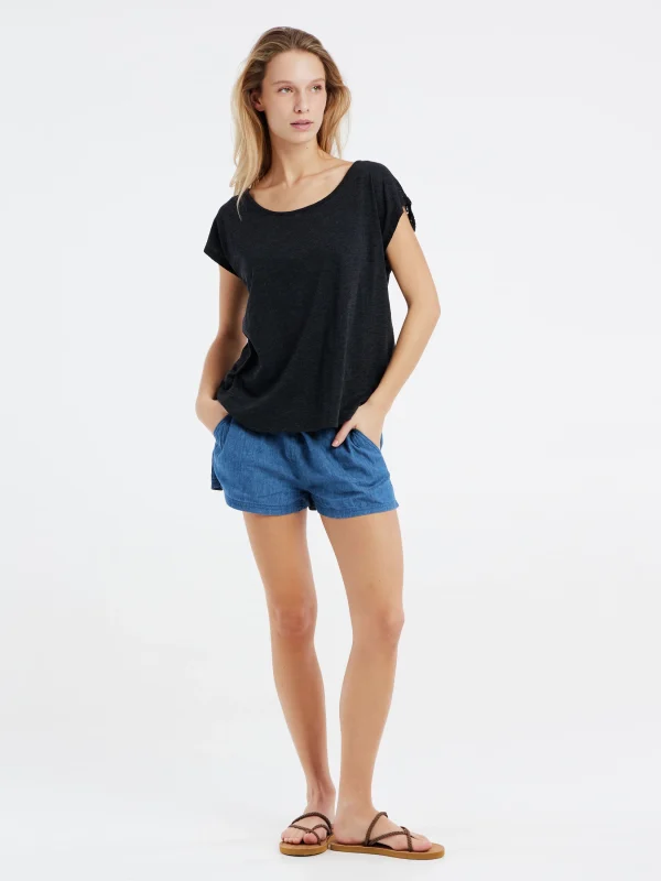 Protest T-shirt “ PRTNICE In True Black 4
