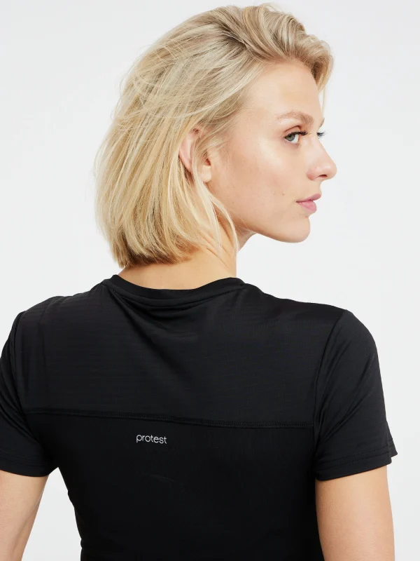 Protest T-shirt “ PRTSAFOU In True Black 7