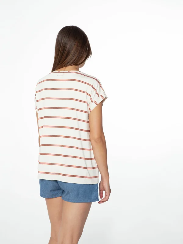 Protest T-shirt “ PRTSIPARIA In Canvasoffwhite 5