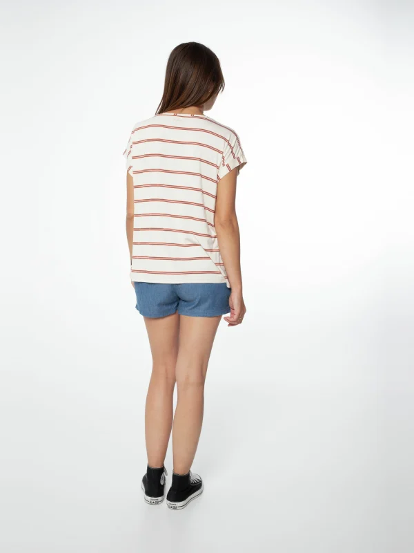 Protest T-shirt “ PRTSIPARIA In Canvasoffwhite 8