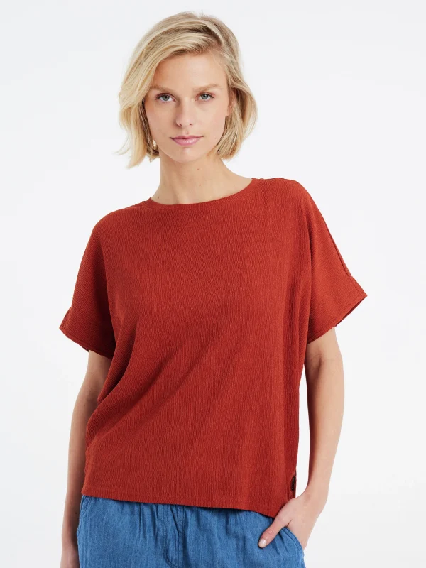 Protest T-shirt “ PRTULA In Chilirust 3