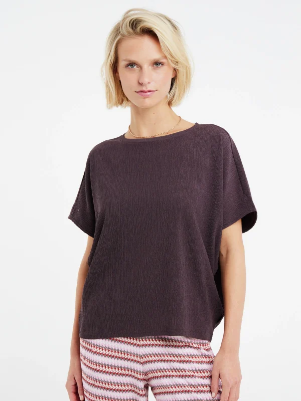 Protest T-shirt “ PRTULA In Raisinbrown 3
