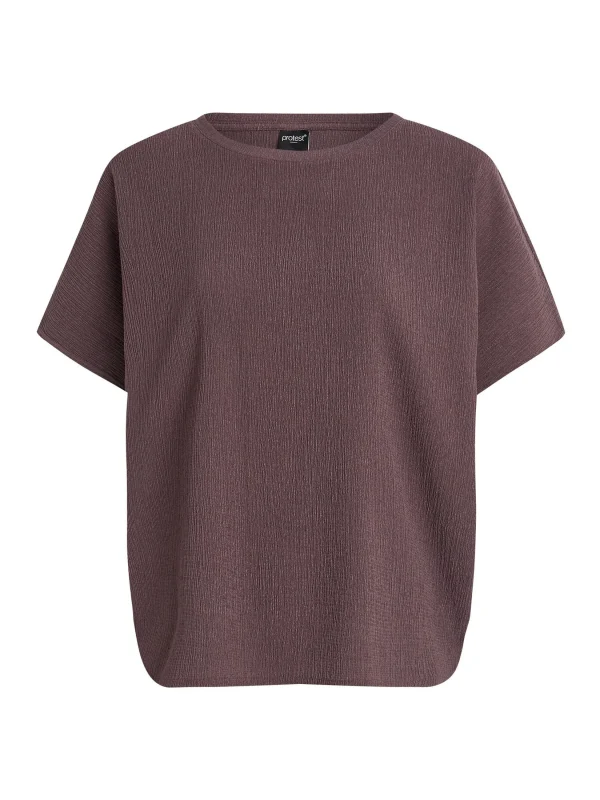 Protest T-shirt “ PRTULA In Raisinbrown 1