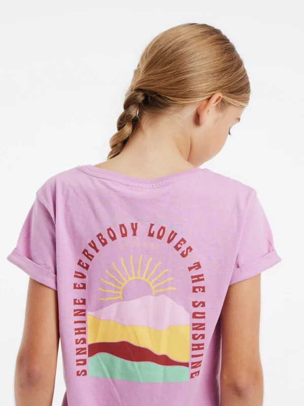 Protest T-shirt “ PRTZIZO JR In Duskyrose 7