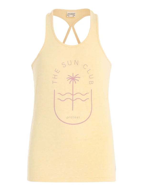 Protest Tanktop “ PRTBAMBOO JR In MarigoldYellow 1