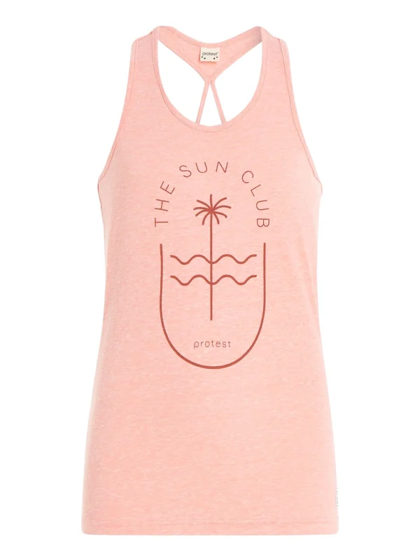 Protest Tanktop “ PRTBAMBOO JR In Sugarcoral 1