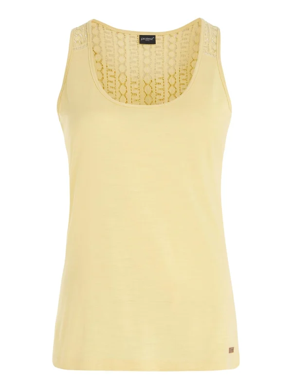 Protest Tanktop “ PRTBECCLES In MacaroonYellow 1