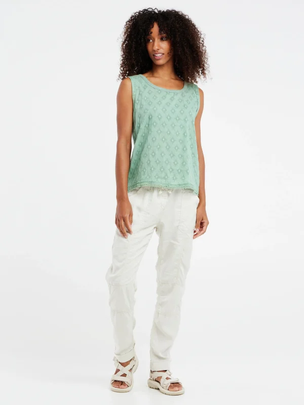 Protest Tanktop “ PRTJONNY In Green Baygreen 4