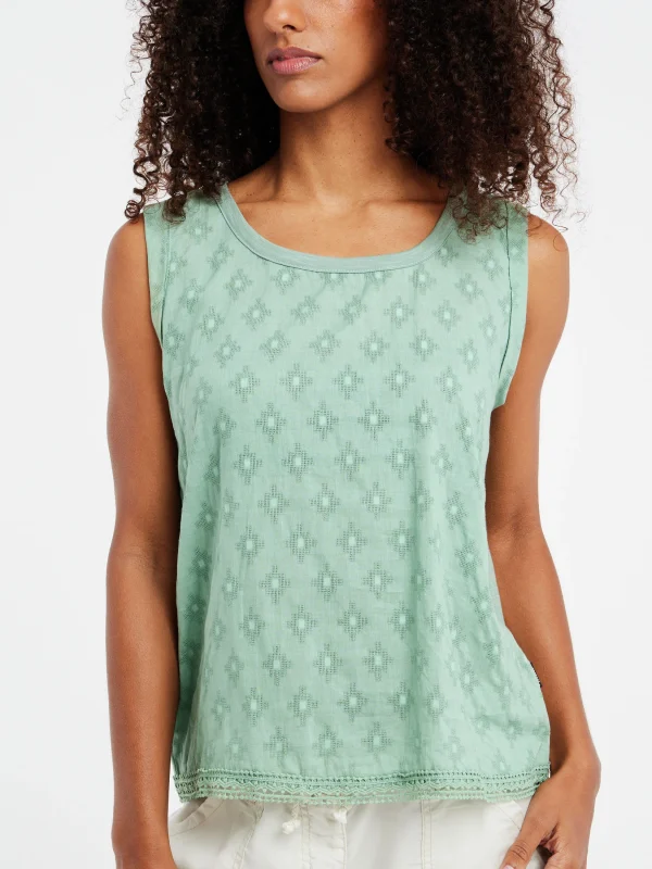 Protest Tanktop “ PRTJONNY In Green Baygreen 7