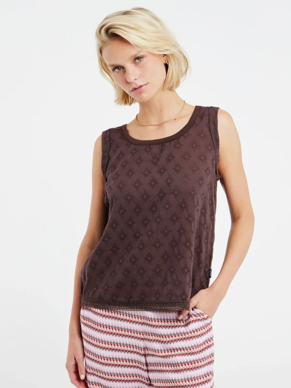 Protest Tanktop “ PRTJONNY In Raisinbrown 3