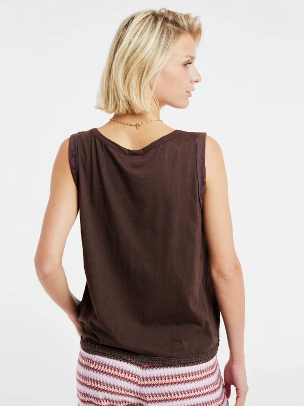 Protest Tanktop “ PRTJONNY In Raisinbrown 5