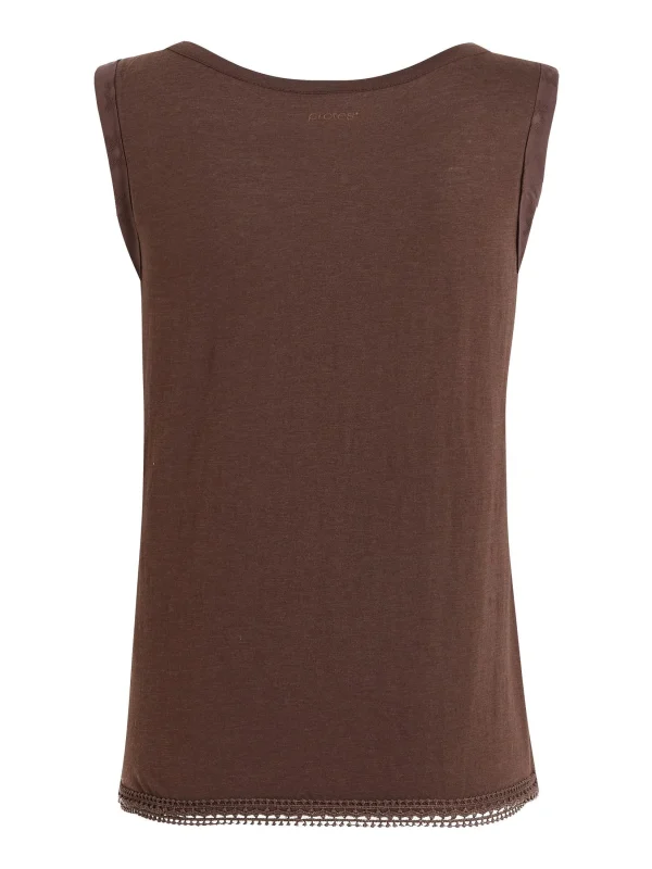 Protest Tanktop “ PRTJONNY In Raisinbrown 6