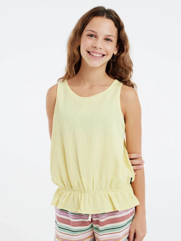 Protest Tanktop “ PRTSANDIE JR In MacaroonYellow 3