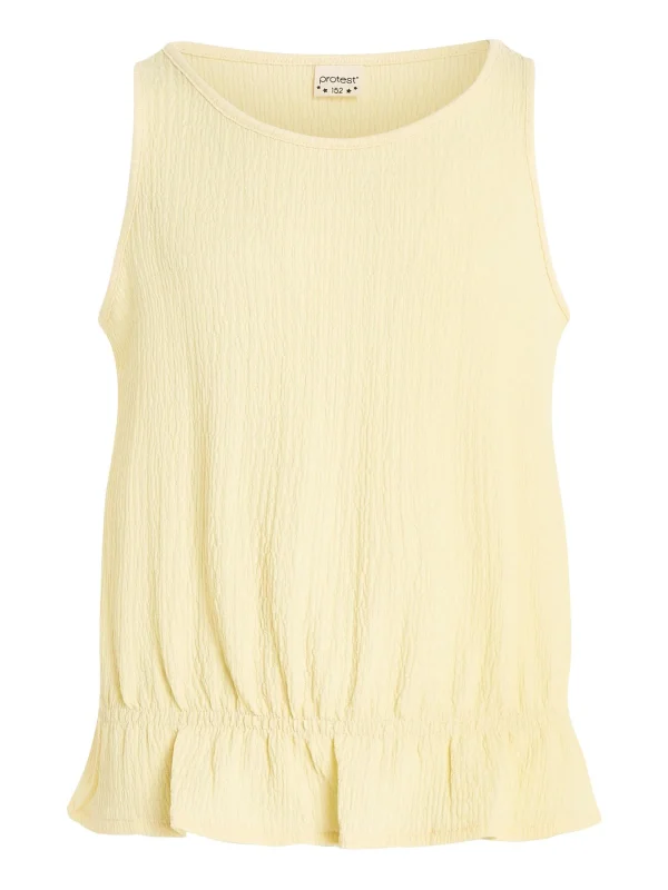 Protest Tanktop “ PRTSANDIE JR In MacaroonYellow 1
